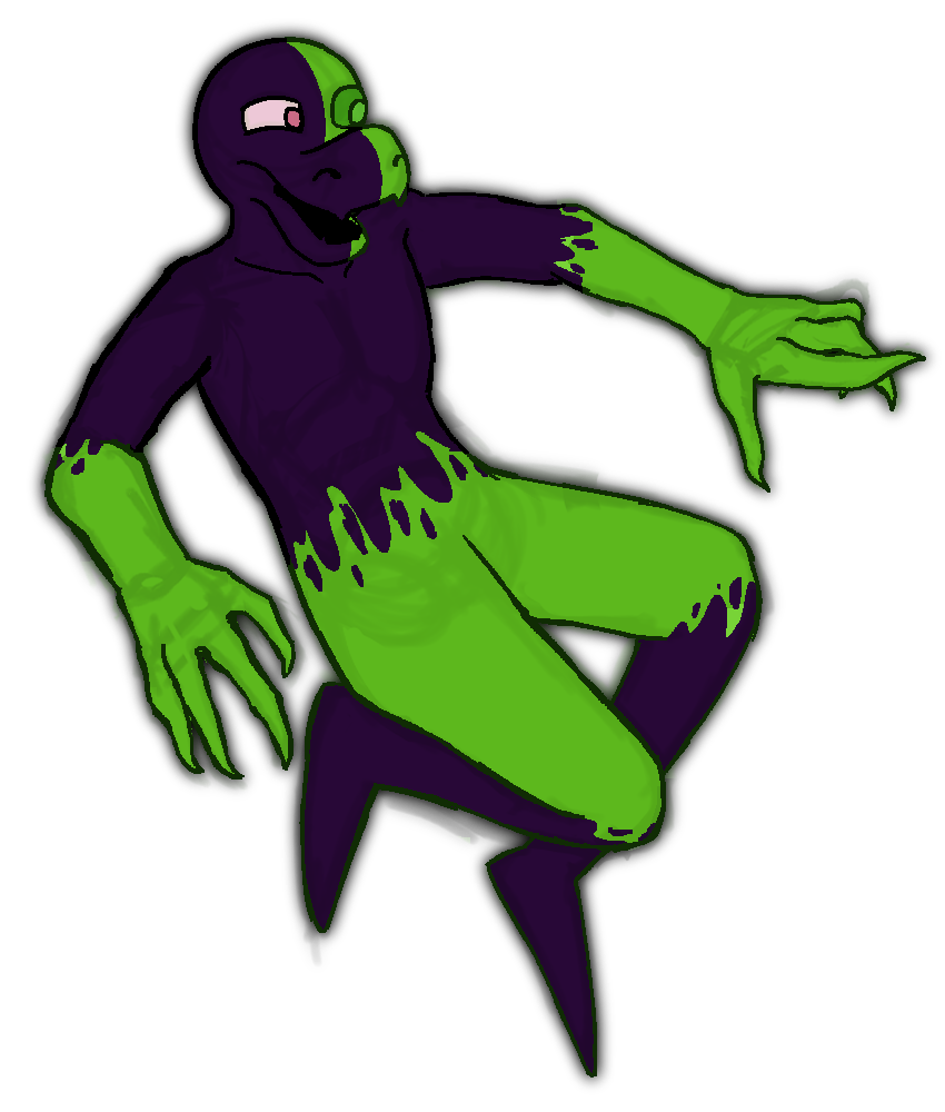 Pointing EnderSlime